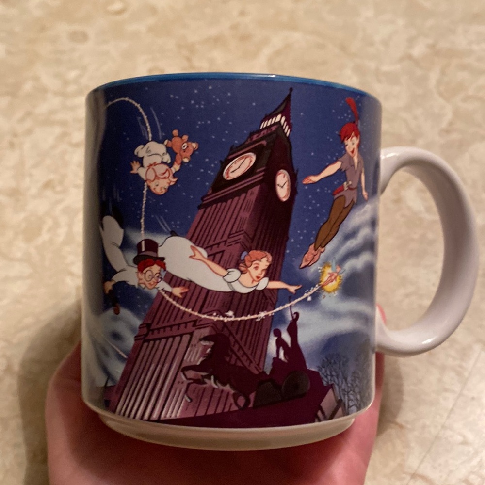 Vintage Walt Disney Peter Pan Mug.